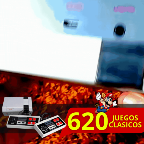 Consola Retro 620 Juegos 2 Mandos - Imagen 2