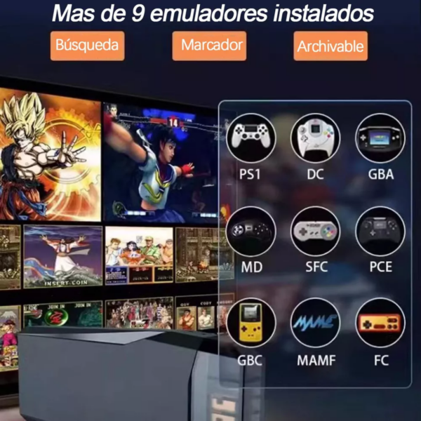 Consola Videojuegos Retro 10.000 Juegos (HDMI - 4K) - Imagen 6